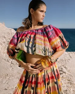 Chemises & Tops>Mes Demoiselles Paris Blouse Sachem Multicolore