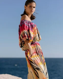 Chemises & Tops>Mes Demoiselles Paris Blouse Sachem Multicolore