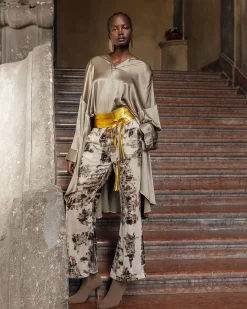 Chemises & Tops>Mes Demoiselles Paris Blouse Suram Kaki
