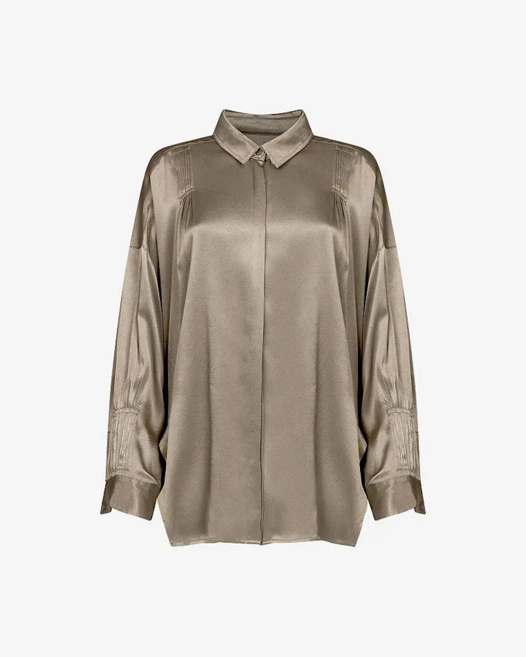 Chemises & Tops>Mes Demoiselles Paris Blouse Suram Kaki