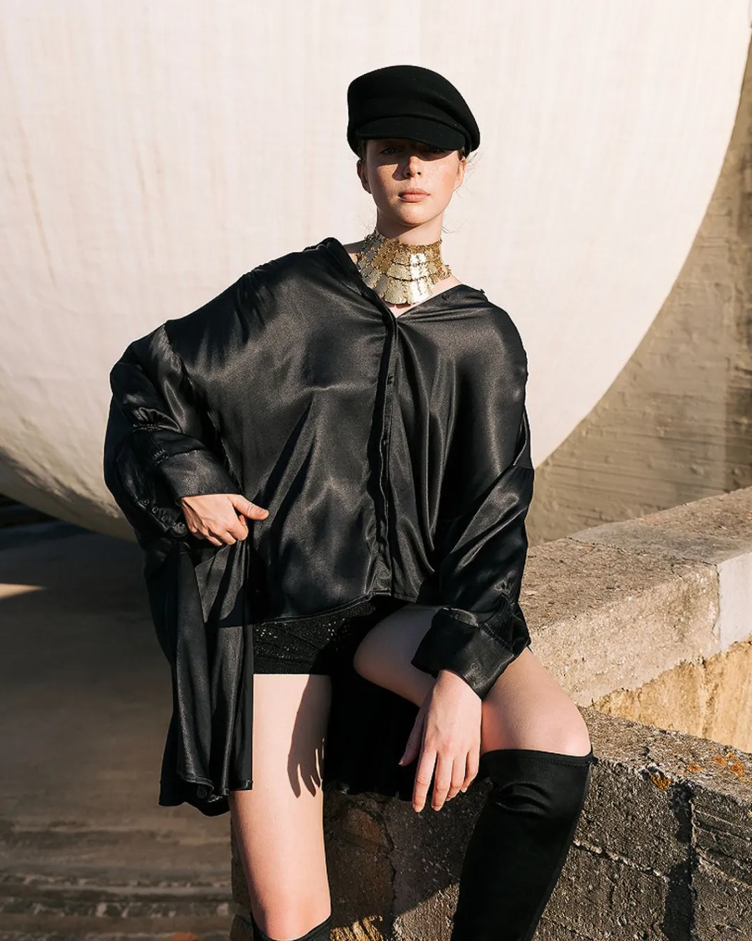 Chemises & Tops>Mes Demoiselles Paris Blouse Suram Noir