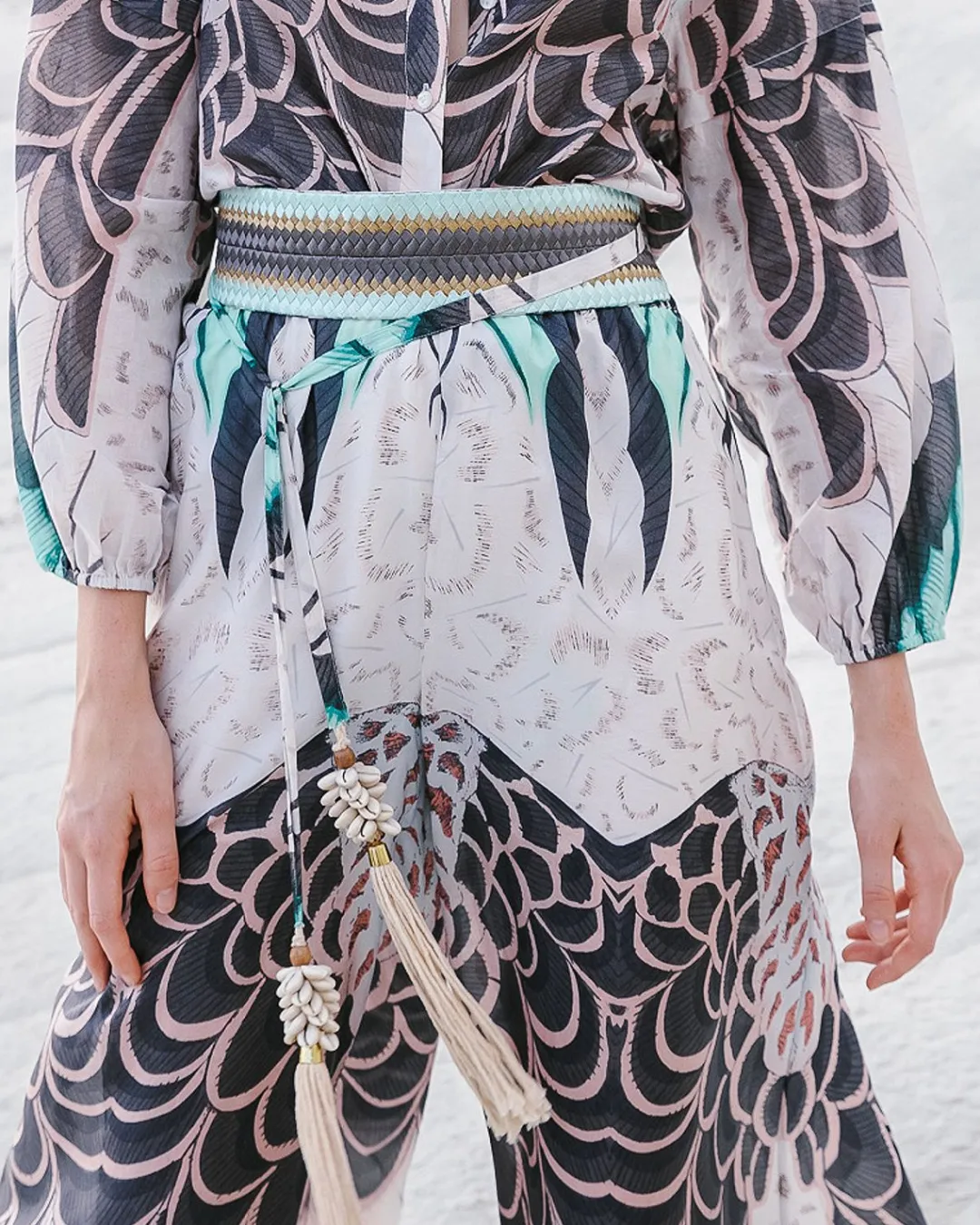 Accessoires>Mes Demoiselles Paris Ceinture Boba Turquoise