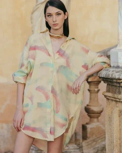 Chemises & Tops>Mes Demoiselles Paris Chemise Danat Pastels