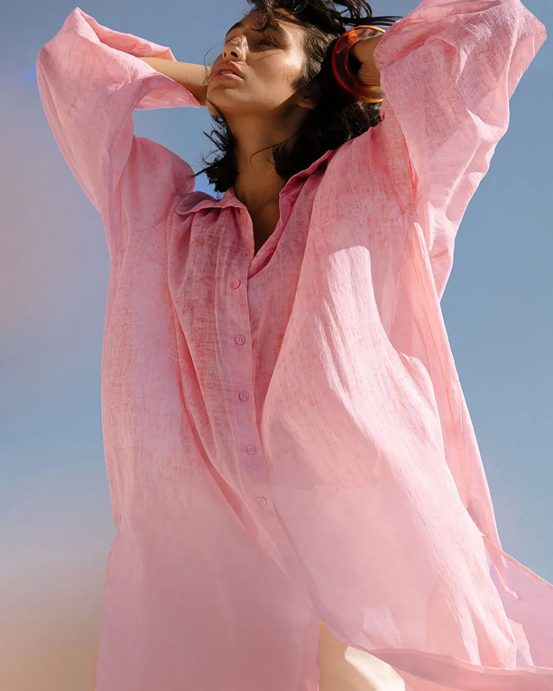 Chemises & Tops>Mes Demoiselles Paris Chemise Diane Rose