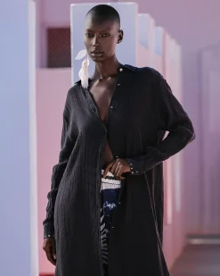Chemises & Tops>Mes Demoiselles Paris Chemise Gil Noir