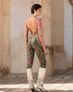 Pantalons>Mes Demoiselles Paris Combinaison Silenzio Multicolore