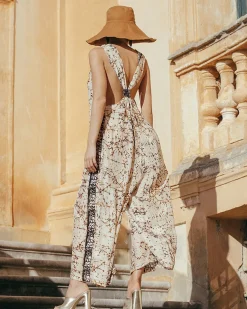 Pantalons>Mes Demoiselles Paris Combinaison Simbad Beige