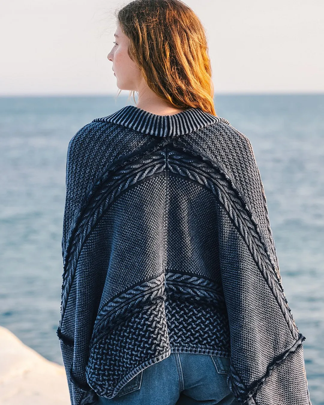 Pulls & Gilets>Mes Demoiselles Paris Gilet Satsuki Bleu Marine