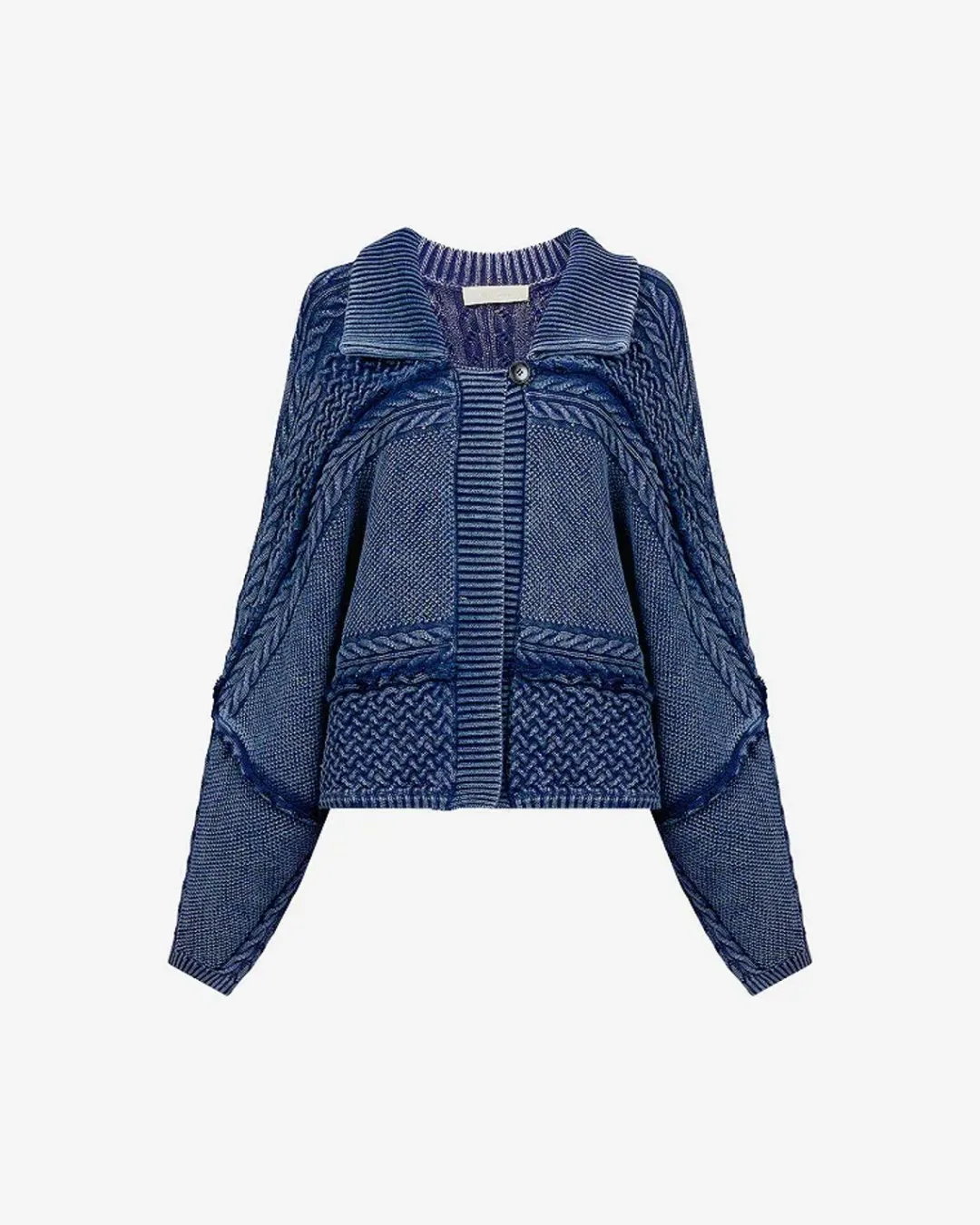 Pulls & Gilets>Mes Demoiselles Paris Gilet Satsuki Bleu Marine