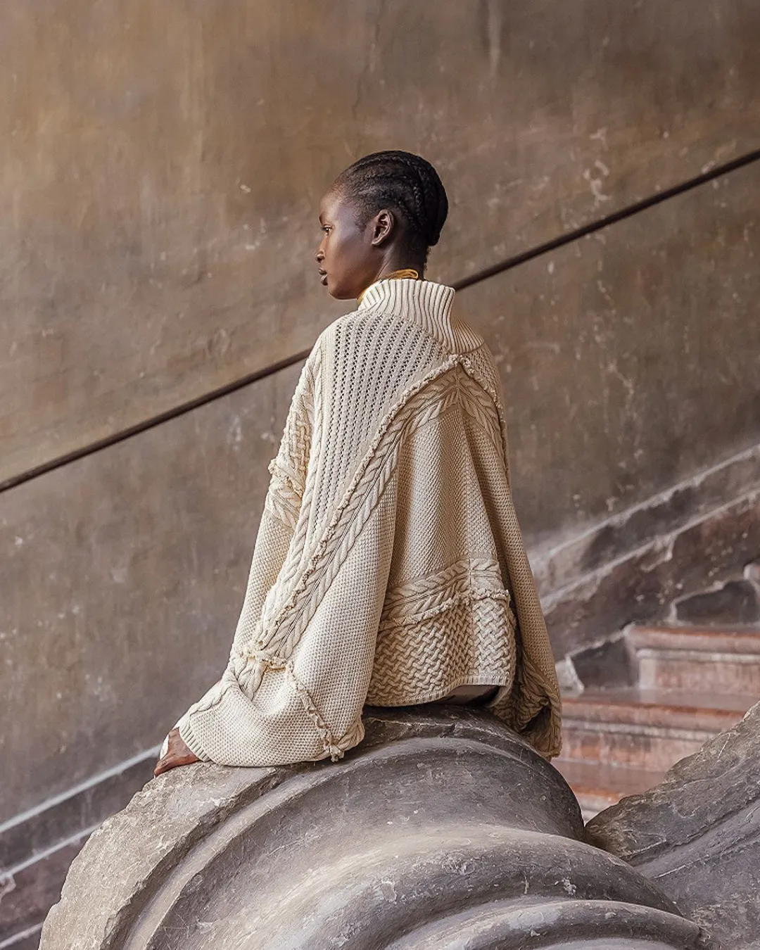 Pulls & Gilets>Mes Demoiselles Paris Gilet Satsuki Beige
