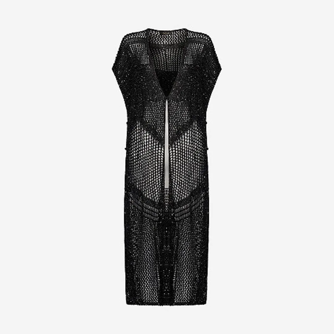 Pulls & Gilets>Mes Demoiselles Paris Gilet Staria Noir