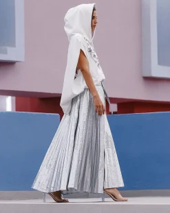 Robes & Jupes>Mes Demoiselles Paris Jupe Diphda Argent