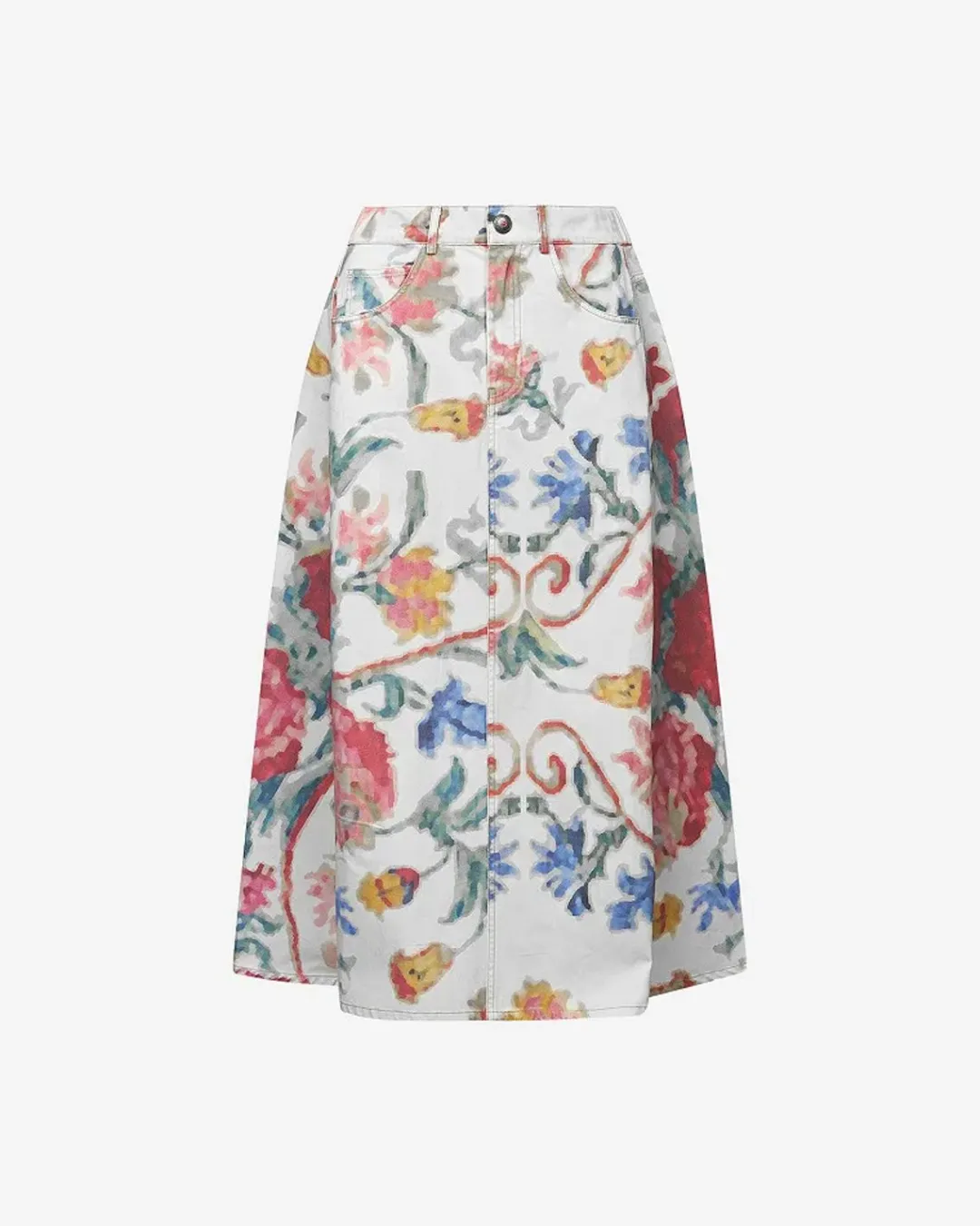 Robes & Jupes>Mes Demoiselles Paris Jupe Jocy Imprime Fleuri