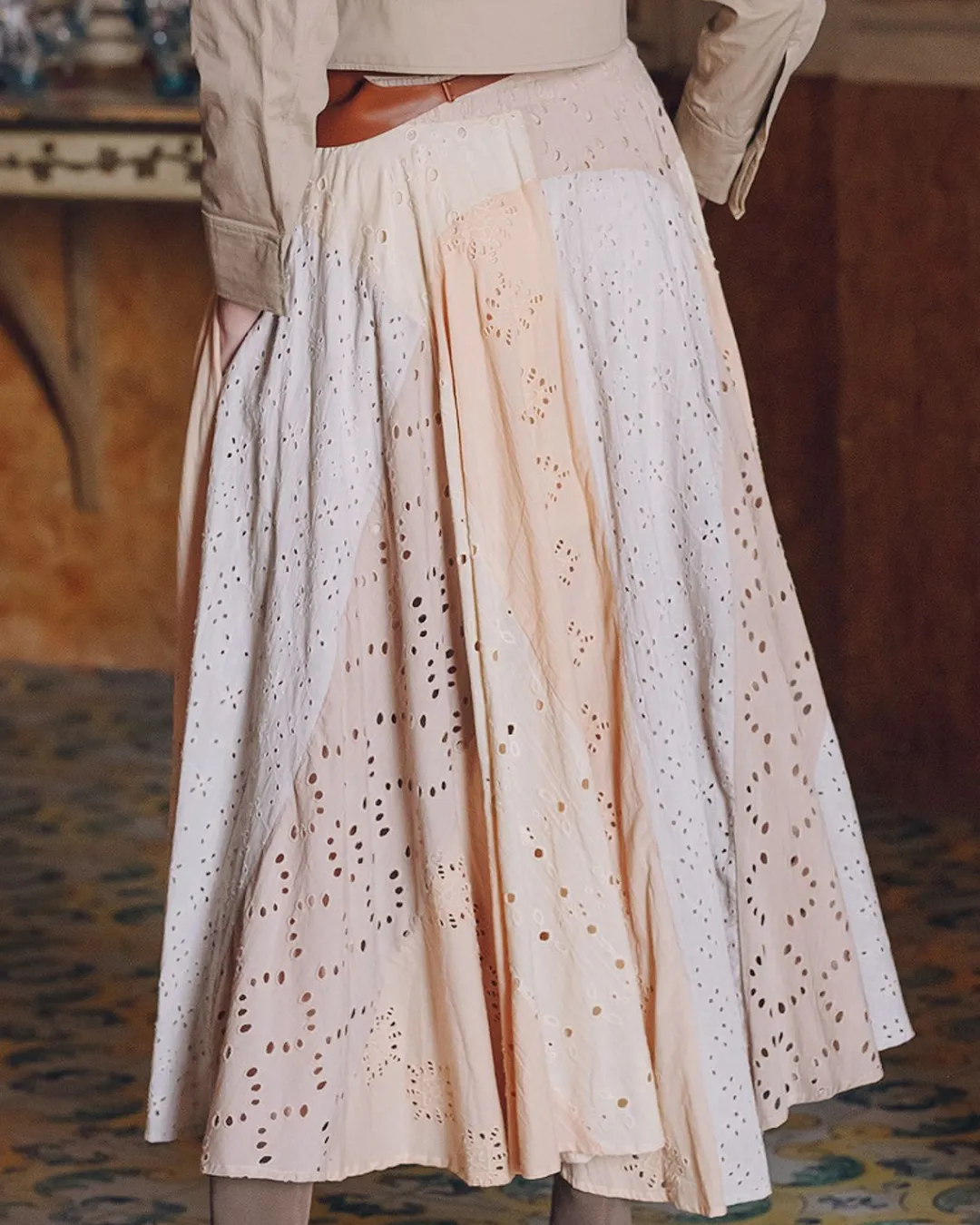 Robes & Jupes>Mes Demoiselles Paris Jupe Pallas Multicolore