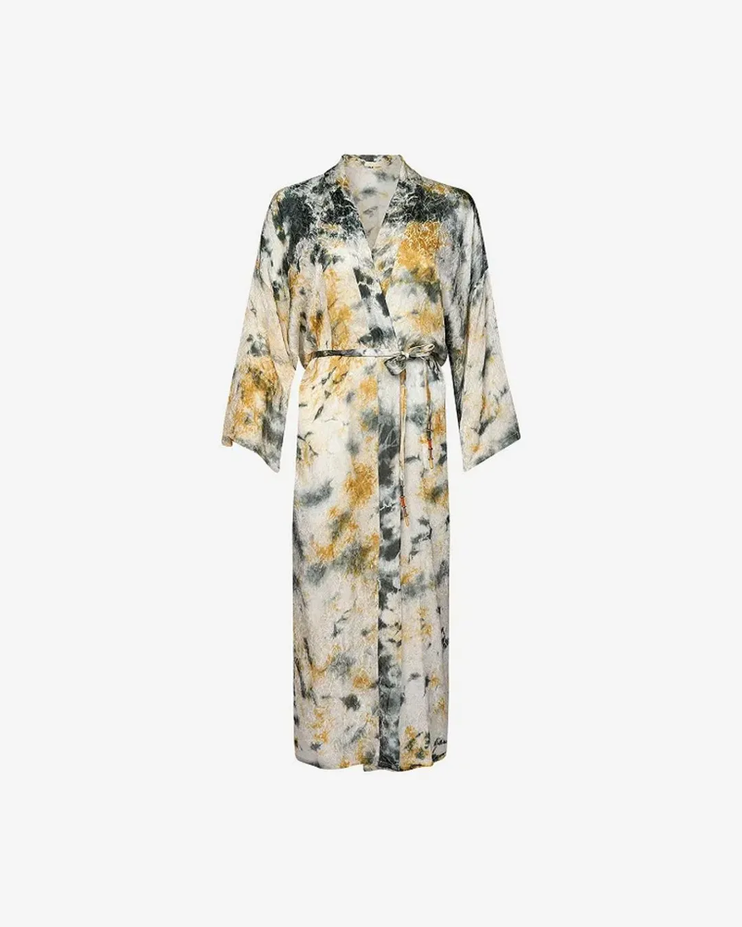 Kimonos & Ponchos>Mes Demoiselles Paris Kimono Issor Kaki / Ocre