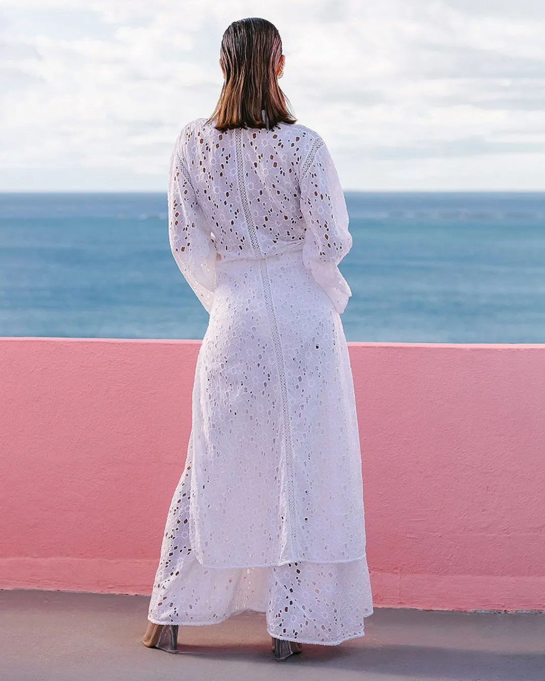 Kimonos & Ponchos>Mes Demoiselles Paris Kimono Lilibet Blanc