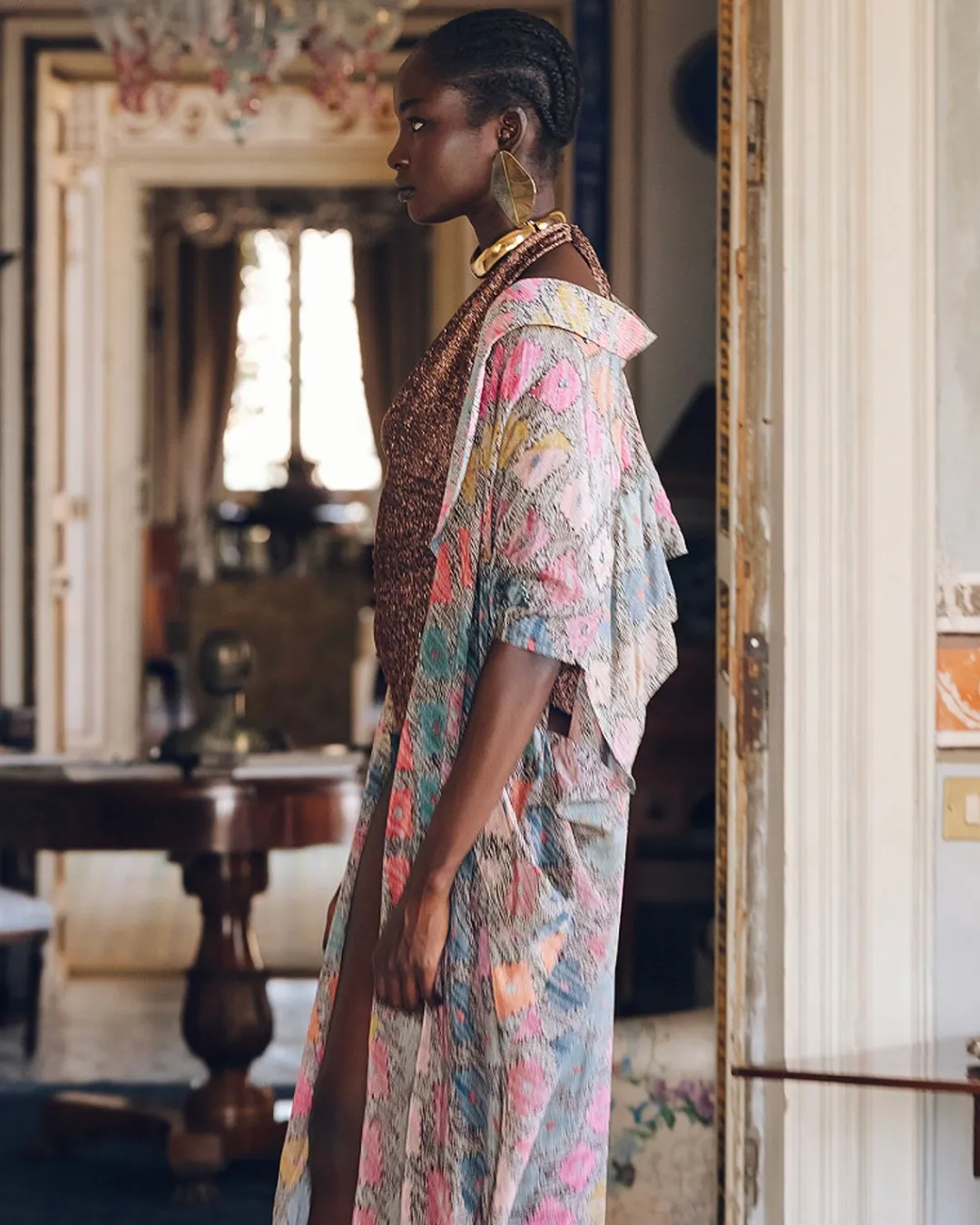 Kimonos & Ponchos>Mes Demoiselles Paris Kimono Otranto Multicolore