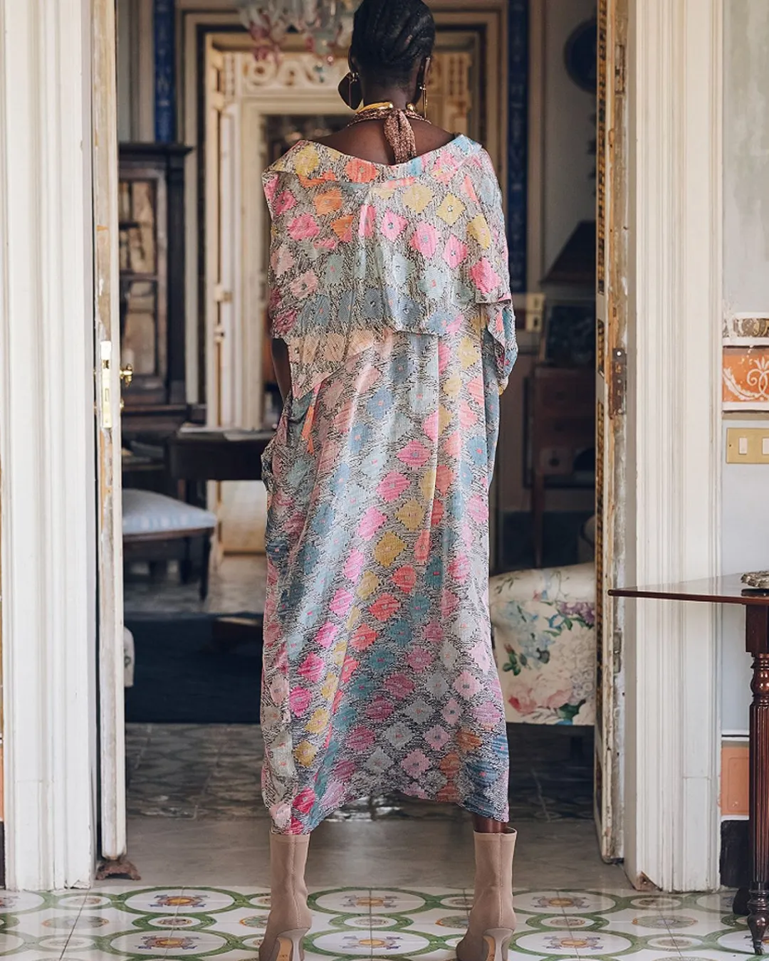 Kimonos & Ponchos>Mes Demoiselles Paris Kimono Otranto Multicolore