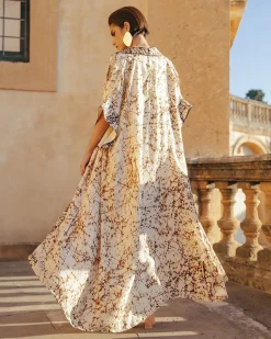 Kimonos & Ponchos>Mes Demoiselles Paris Kimono Sonada Beige
