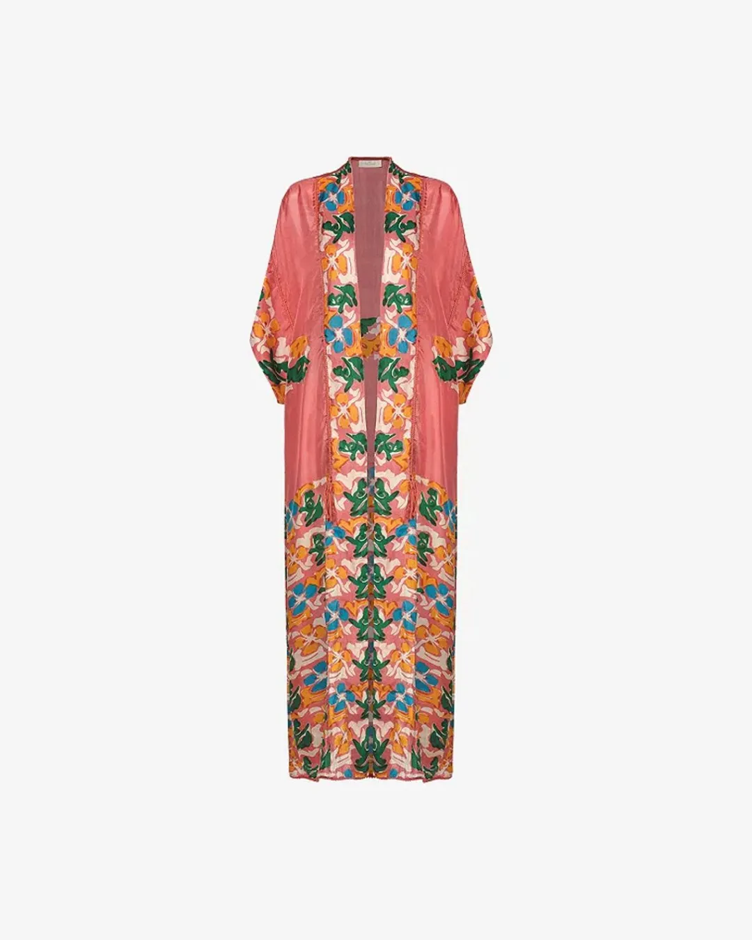 Kimonos & Ponchos>Mes Demoiselles Paris Kimono Wonda Imprime Fleuri