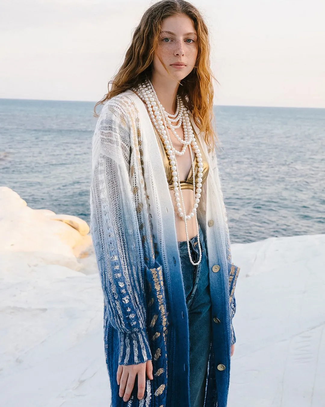 Manteaux & Vestes>Mes Demoiselles Paris Manteau Blue Belle Bleu
