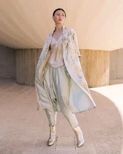 Manteaux & Vestes>Mes Demoiselles Paris Manteau Zoflower Mutico Fleuri