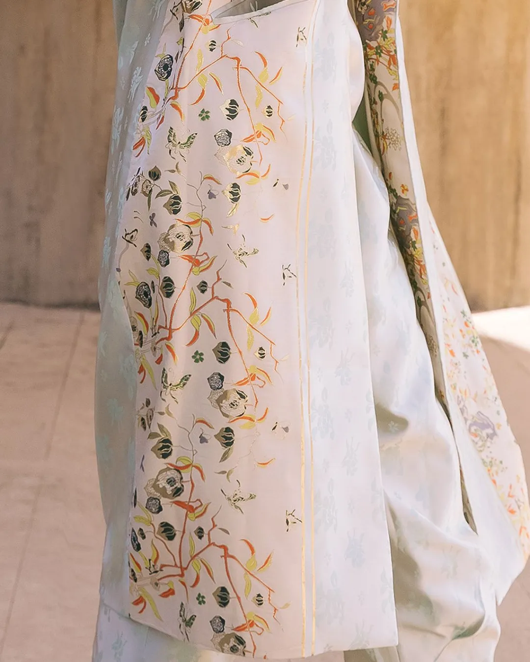 Manteaux & Vestes>Mes Demoiselles Paris Manteau Zoflower Mutico Fleuri