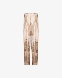 Pantalons>Mes Demoiselles Paris Pantalon Calyn Bois Texture