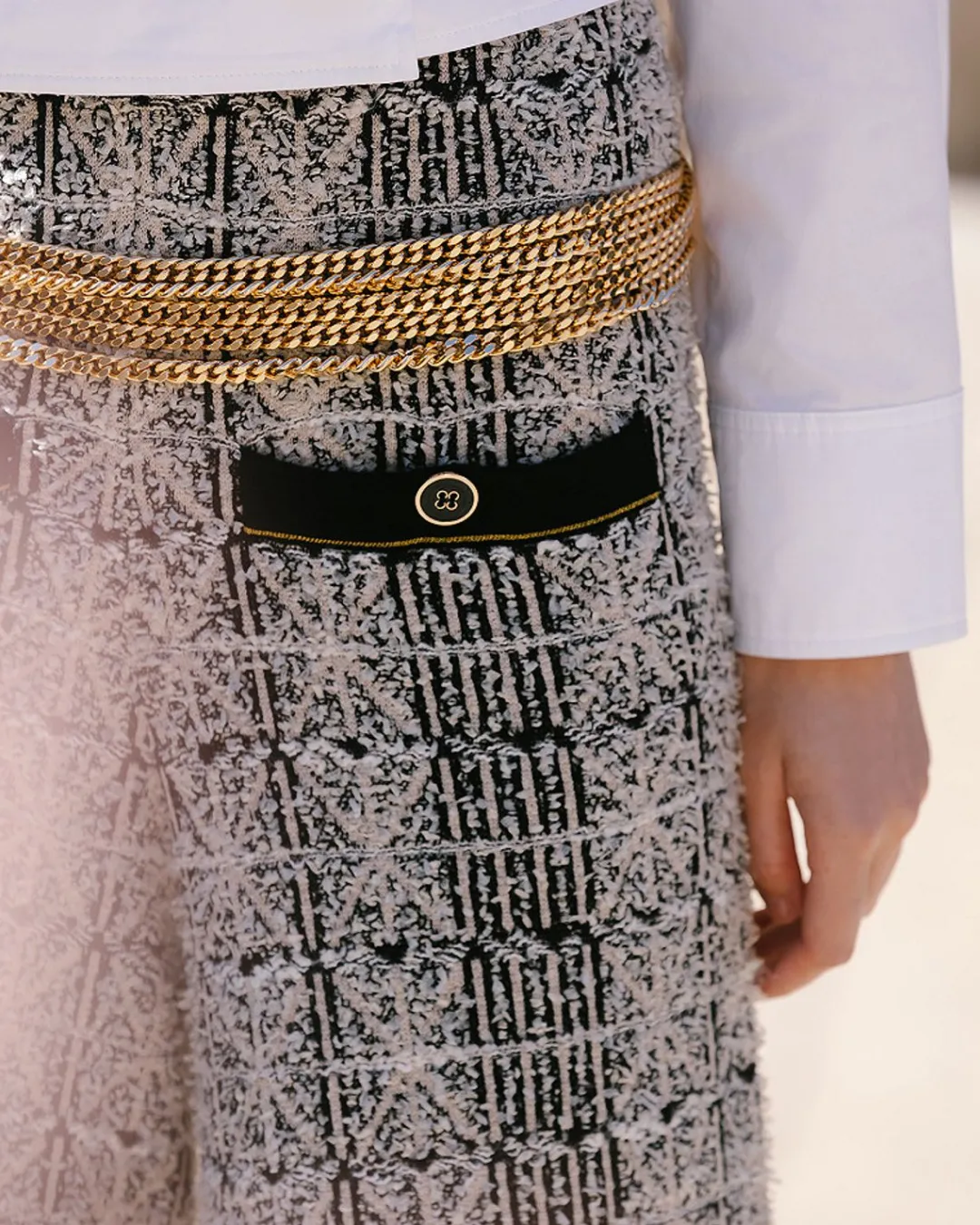 Pantalons>Mes Demoiselles Paris Pantalon Cayo Navy / Ecru