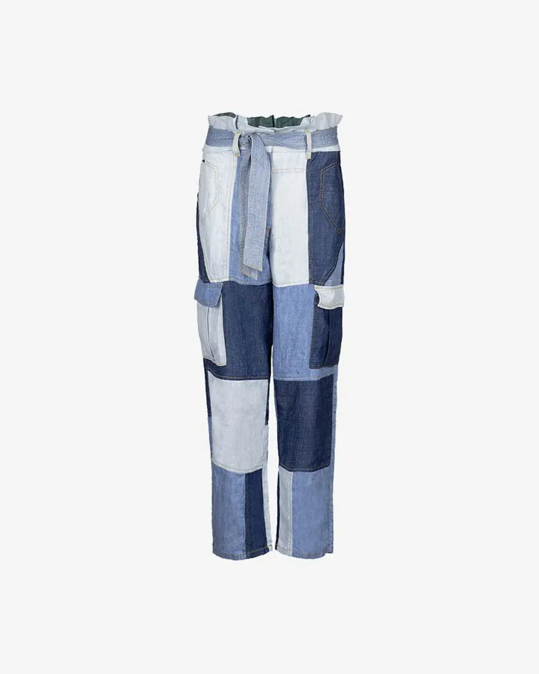 Pantalons>Mes Demoiselles Paris Pantalon Dante Denim