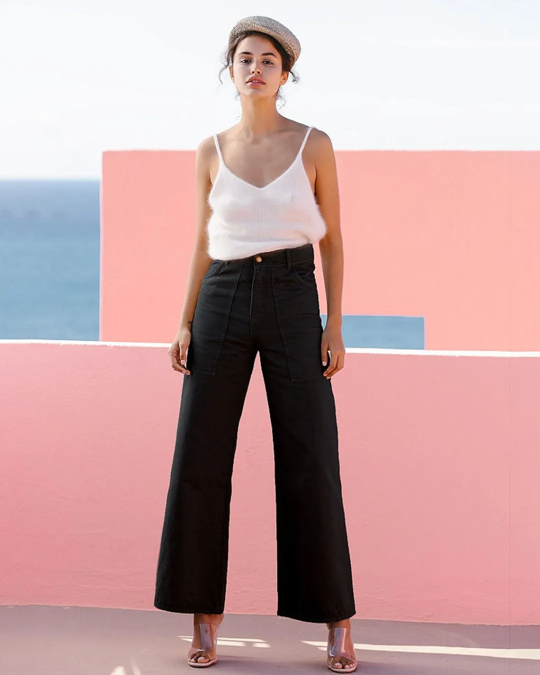 Pantalons>Mes Demoiselles Paris Pantalon Grace Noir