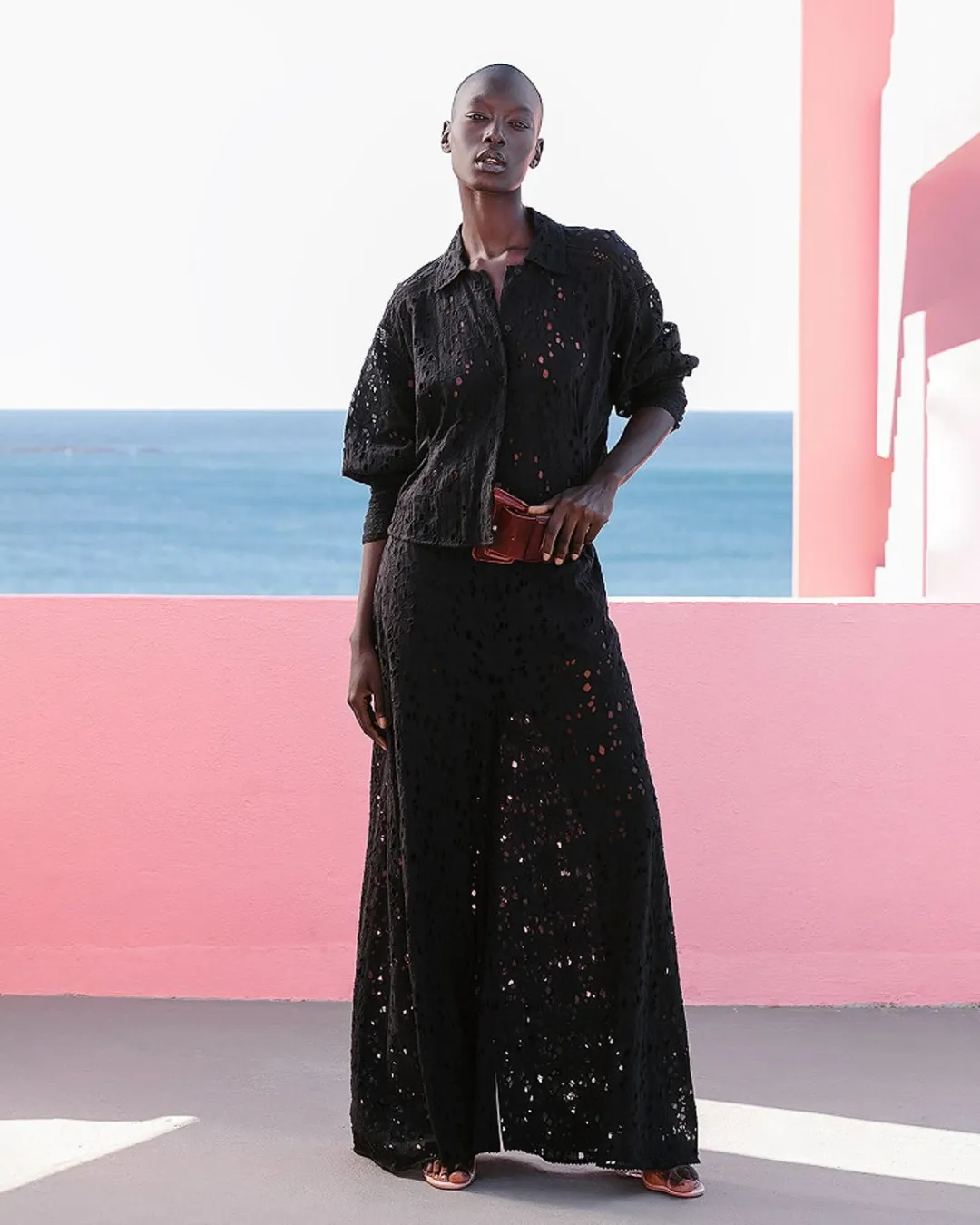 Pantalons>Mes Demoiselles Paris Pantalon Larson Noir