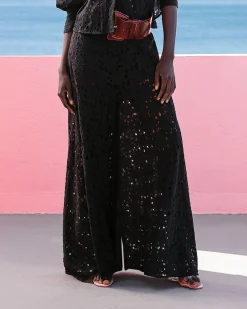 Pantalons>Mes Demoiselles Paris Pantalon Larson Noir