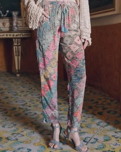 Pantalons>Mes Demoiselles Paris Pantalon Oriana Multicolore