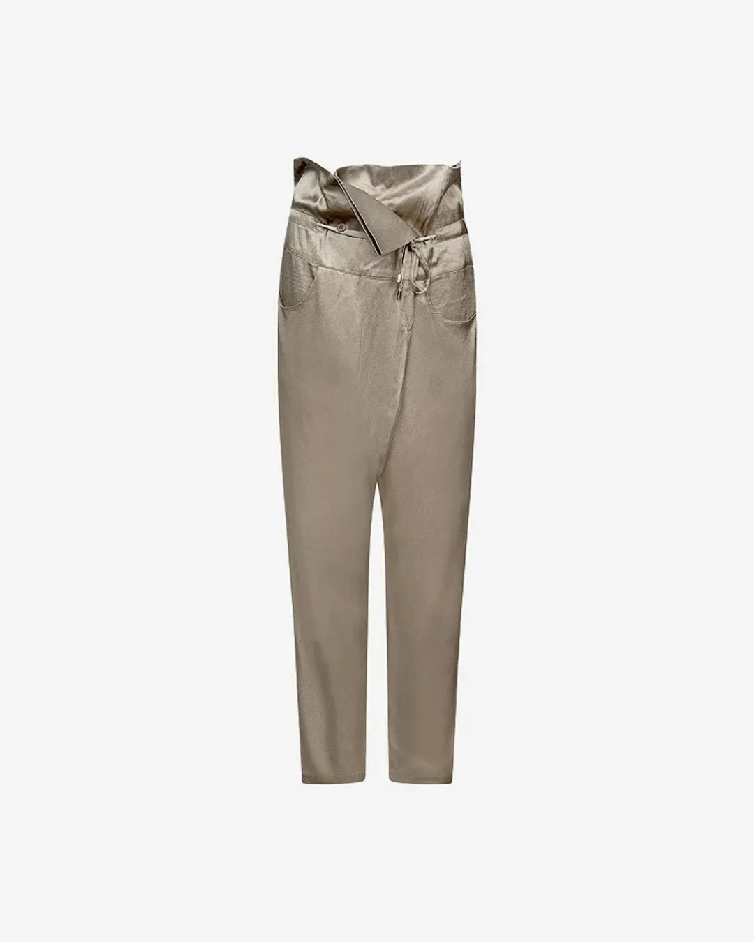 Pantalons>Mes Demoiselles Paris Pantalon Salsa Kaki