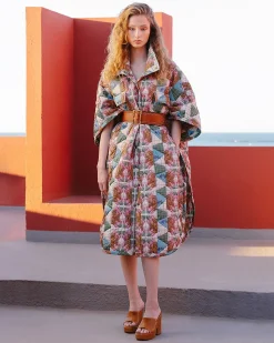 Kimonos & Ponchos>Mes Demoiselles Paris Poncho Fona Multicolore