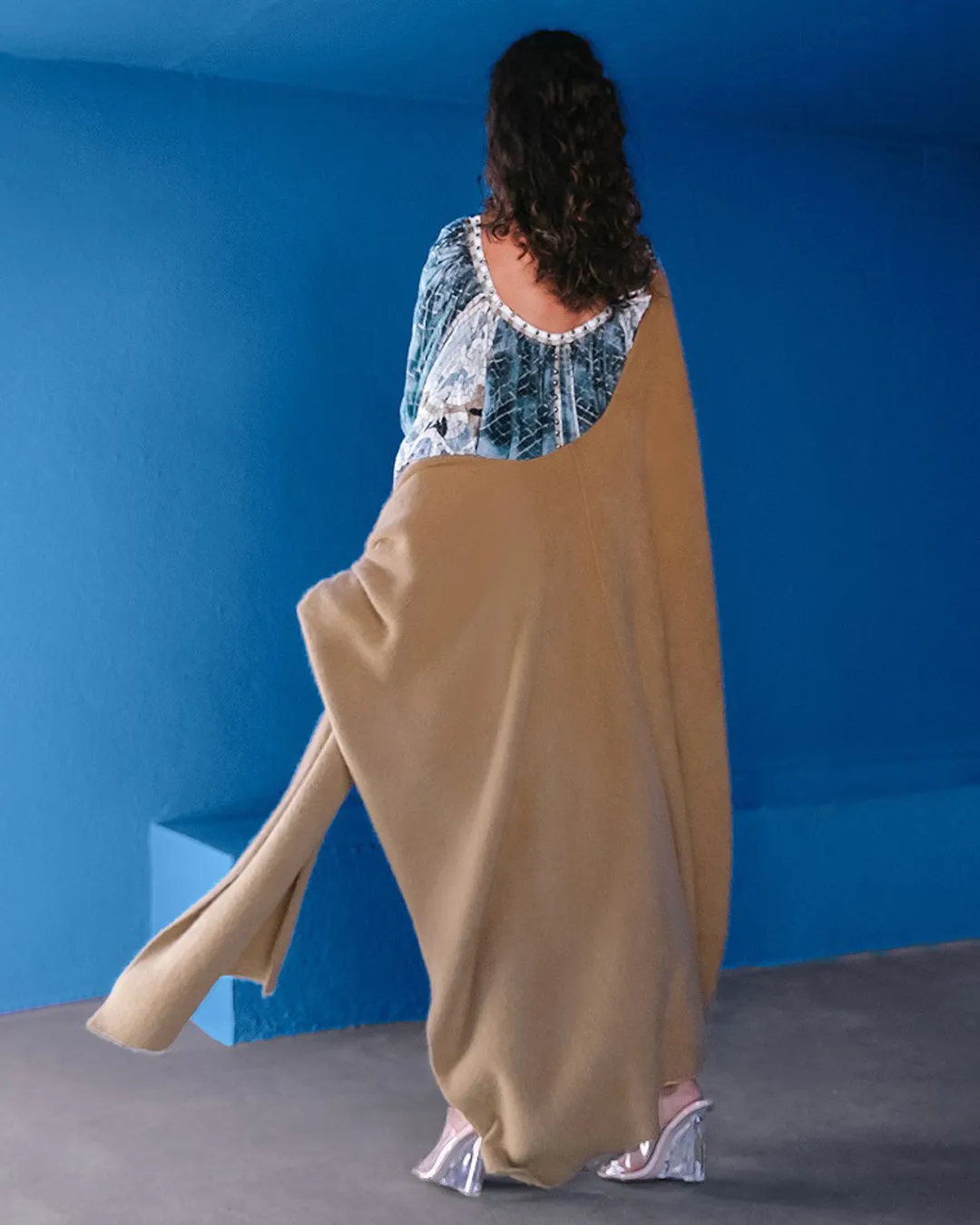 Kimonos & Ponchos>Mes Demoiselles Paris Poncho Ringo Camel