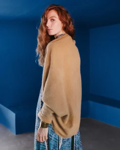 Kimonos & Ponchos>Mes Demoiselles Paris Poncho Rora Camel