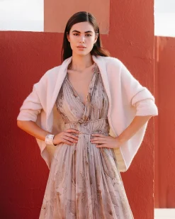 Kimonos & Ponchos>Mes Demoiselles Paris Poncho Rora Blanc