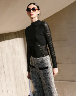 Pulls & Gilets>Mes Demoiselles Paris Pull Clodia Noir