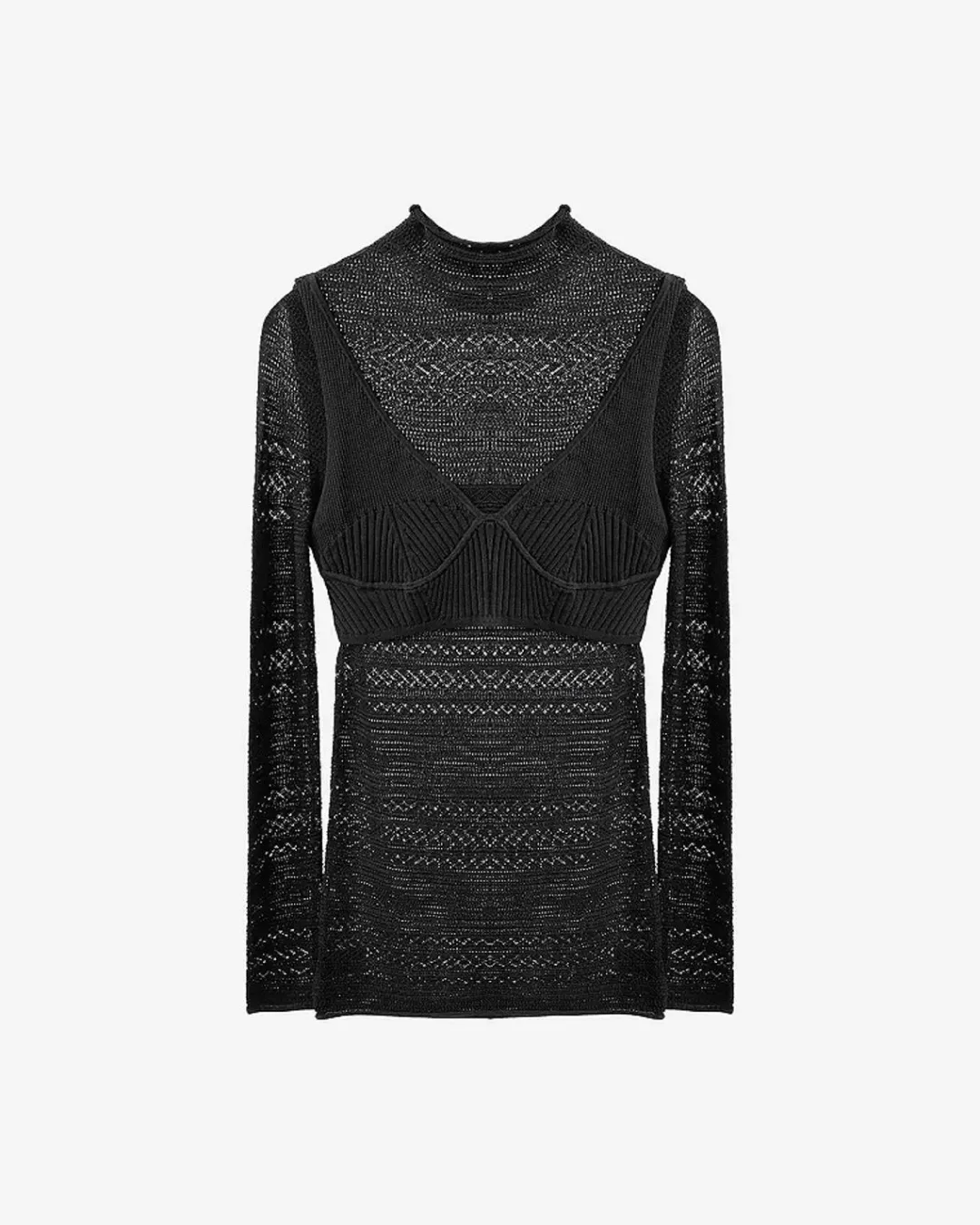 Pulls & Gilets>Mes Demoiselles Paris Pull Clodia Noir