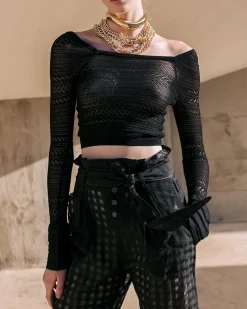 Pulls & Gilets>Mes Demoiselles Paris Pull Clora Noir