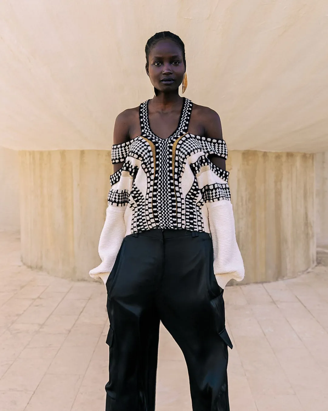Pulls & Gilets>Mes Demoiselles Paris Pull Misaki Ivoire