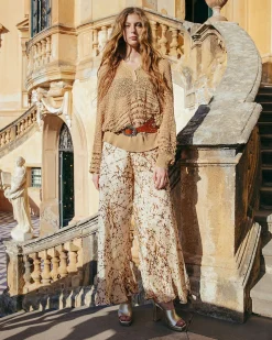 Pulls & Gilets>Mes Demoiselles Paris Pull Rapha Camel