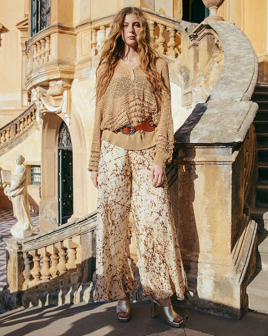 Pulls & Gilets>Mes Demoiselles Paris Pull Rapha Camel