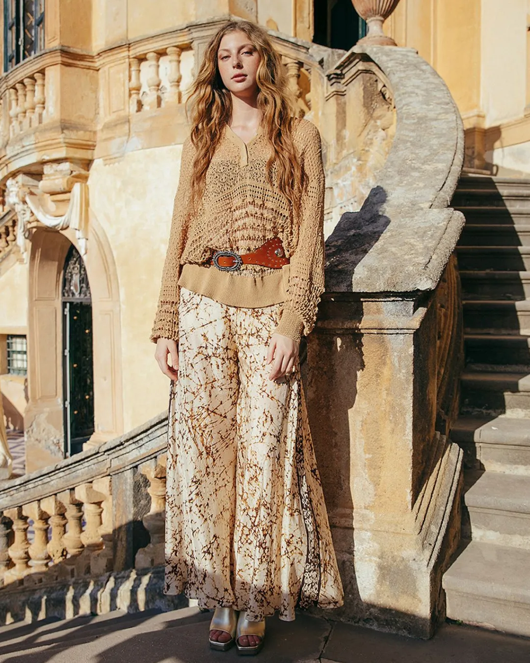 Pulls & Gilets>Mes Demoiselles Paris Pull Rapha Camel