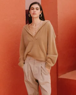 Pulls & Gilets>Mes Demoiselles Paris Pull Roger Camel
