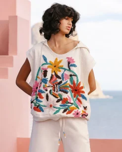 Pulls & Gilets>Mes Demoiselles Paris Pull Tijua Ecru