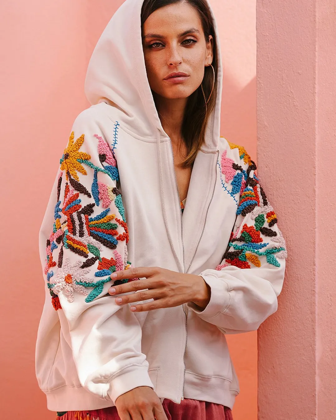 Pulls & Gilets>Mes Demoiselles Paris Pull Tizi Ecru