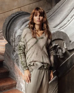 Pulls & Gilets>Mes Demoiselles Paris Pull Torvi Ivoire